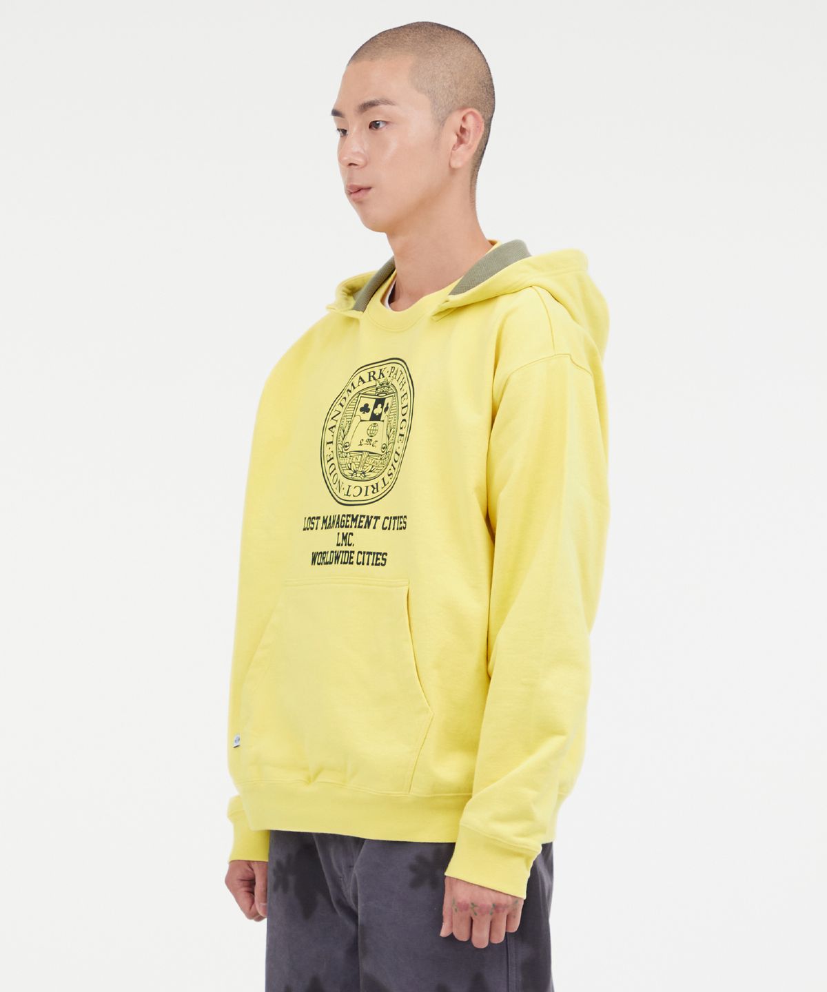 엘엠씨(LMC) LMC UNIV AFTER HOODIE light yellow