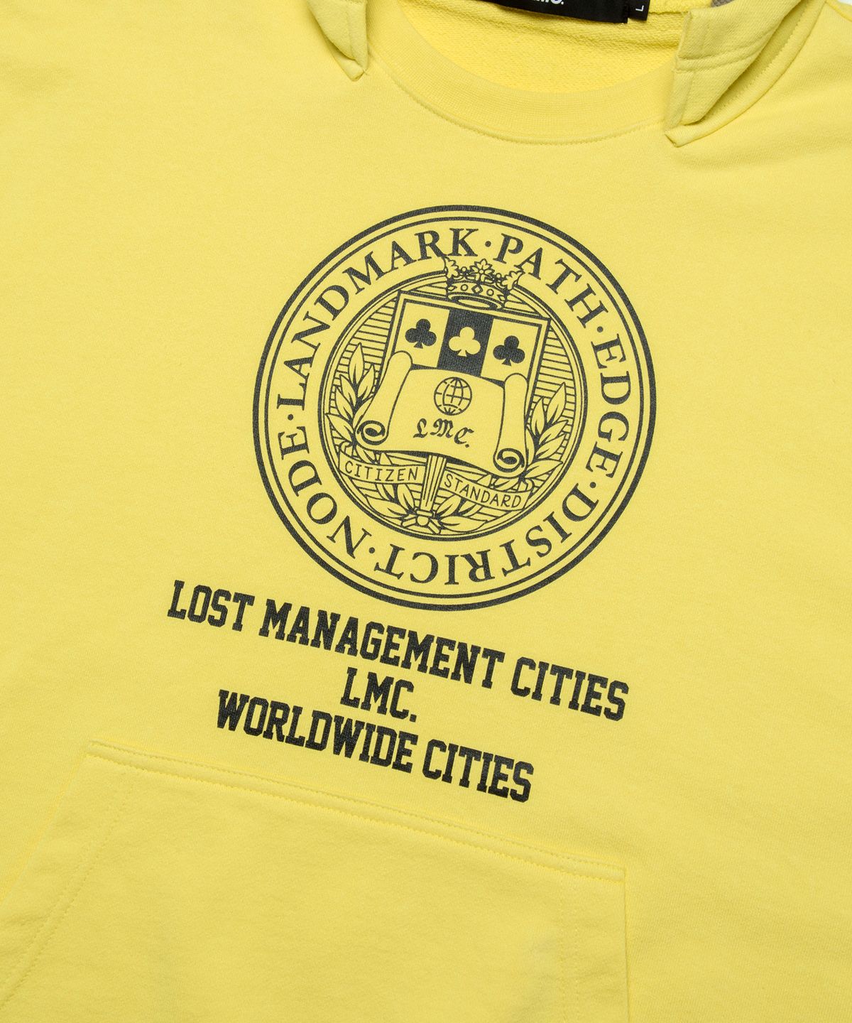 엘엠씨(LMC) LMC UNIV AFTER HOODIE light yellow
