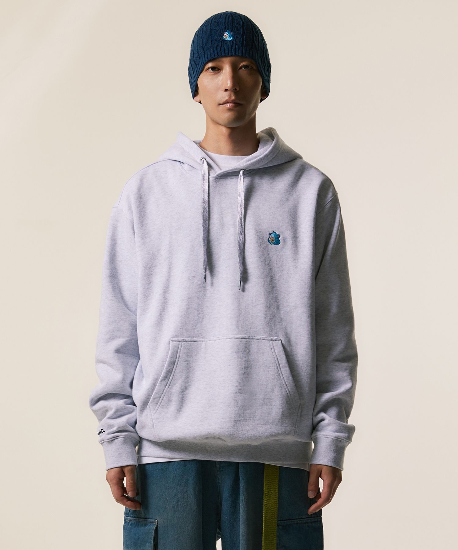 ★2023FW新作★LMC★EMB BEAR HOODIE MUSINSA | LMC EMB BEAR HOODIE navy