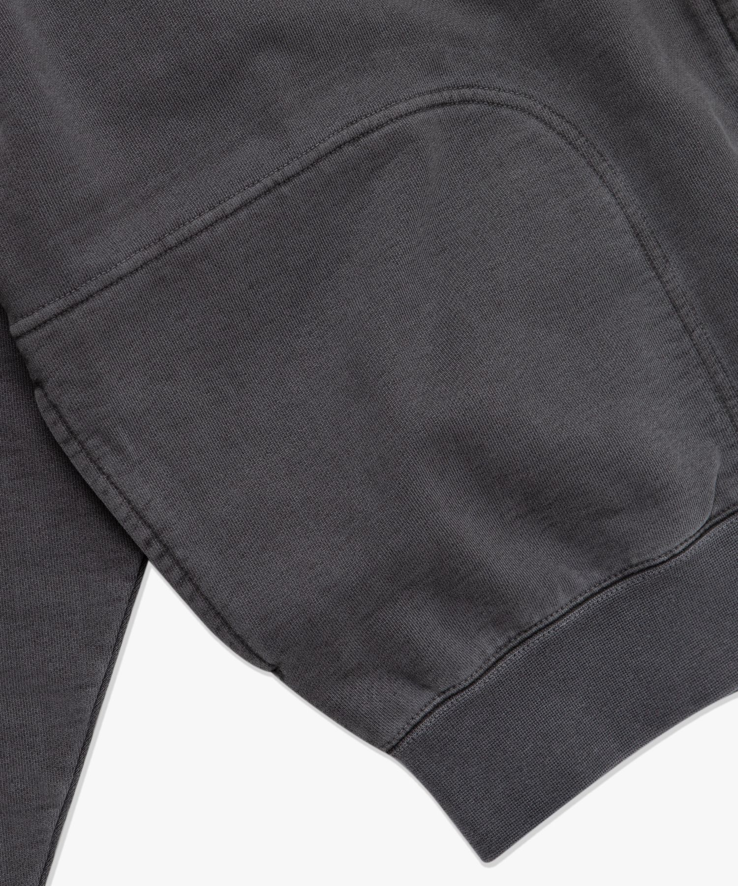 MUSINSA | LMC LMC OVERDYED OVAL ZIP-UP HOODIE black