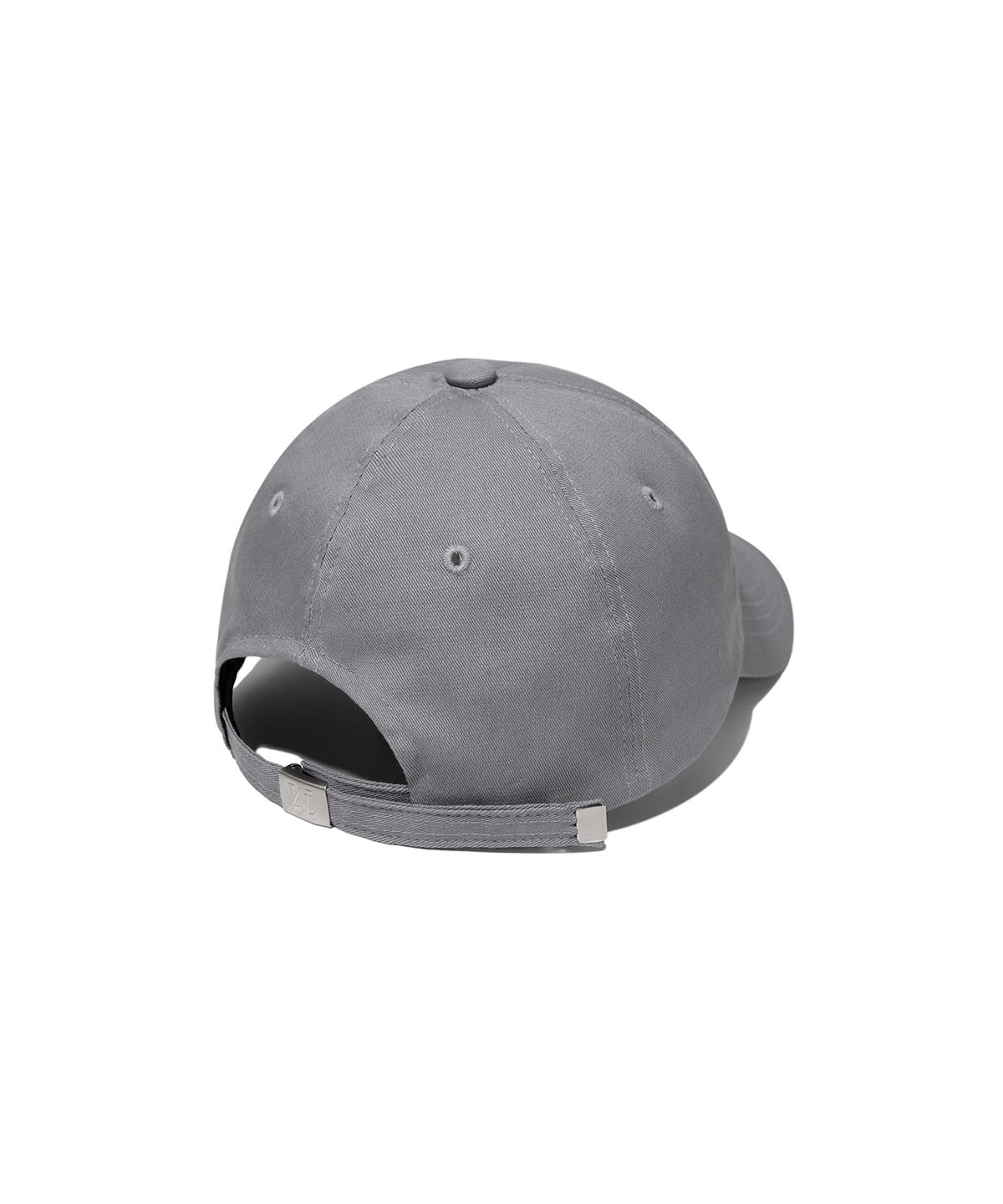 우알롱(WOOALONG) Signature Logo ball cap - DUSTY GREY