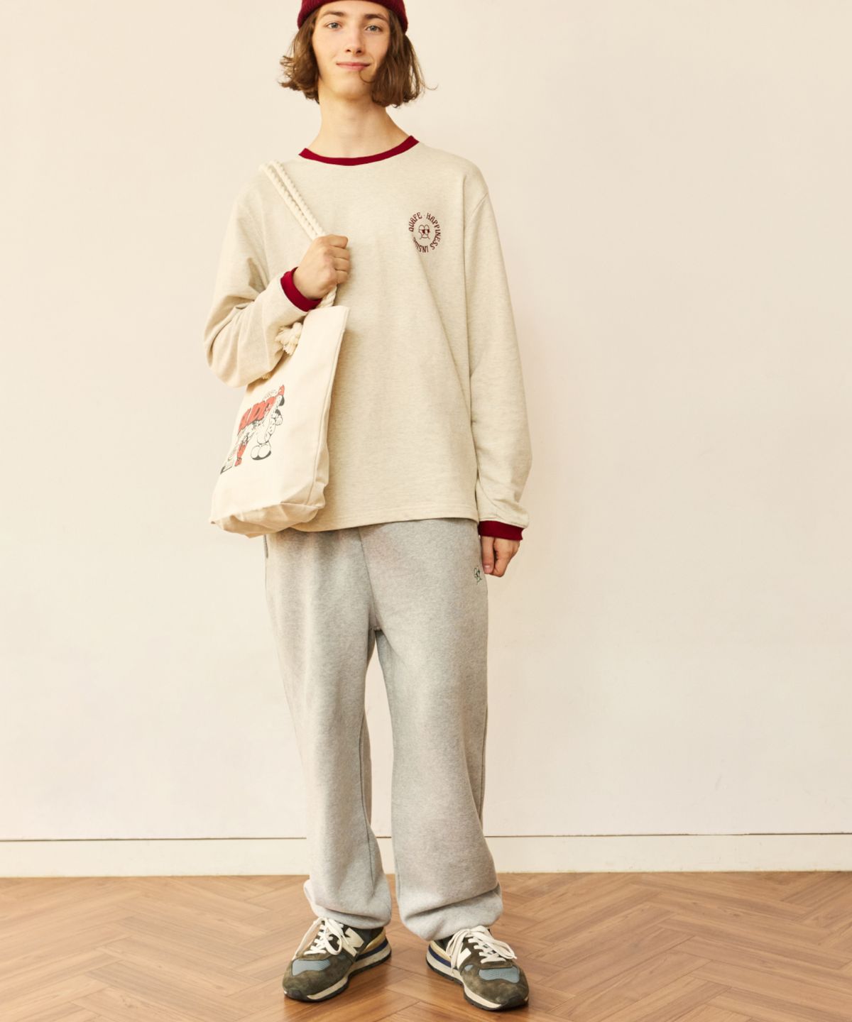 꾸아페(QUAFE) [UNISEX] QUAFY JOGGER PANTS_Grey