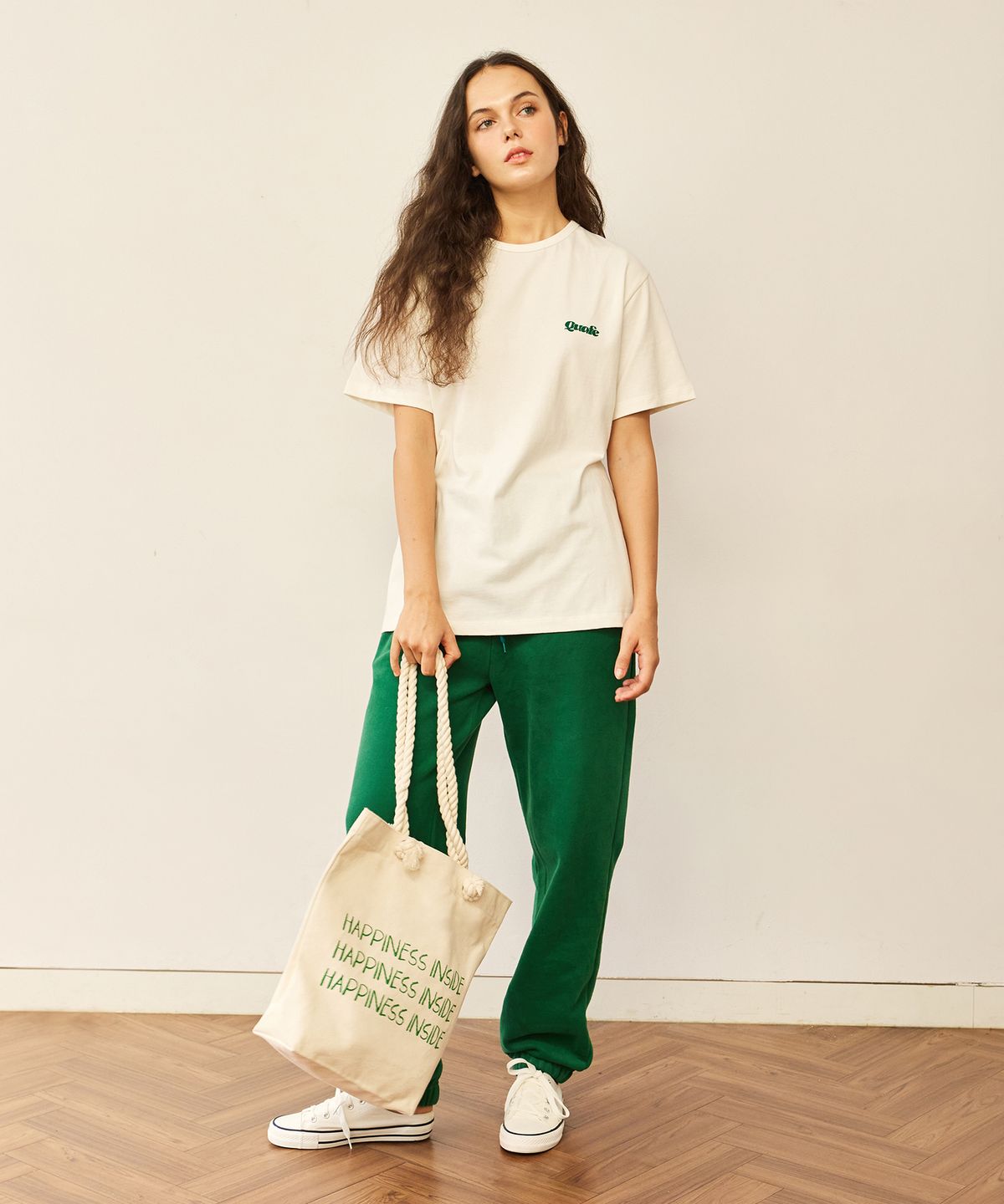꾸아페(QUAFE) [UNISEX] QUAFY PRINTING T-SHIRT