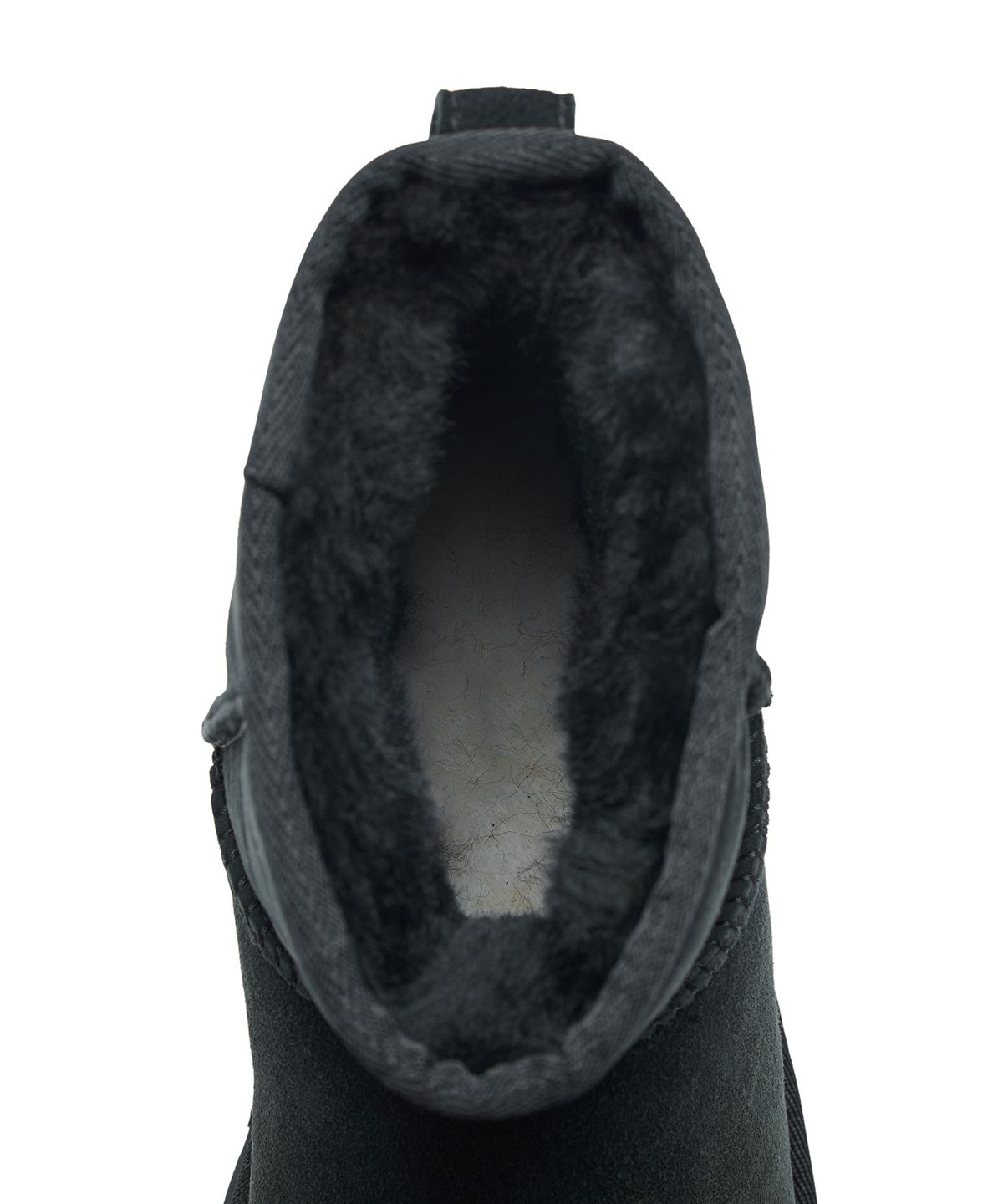 어그(UGG) [WOMEN] 오버로크 스티치 미니 부츠 (클래식 미니 ll) - 블랙 / 1016222BLK