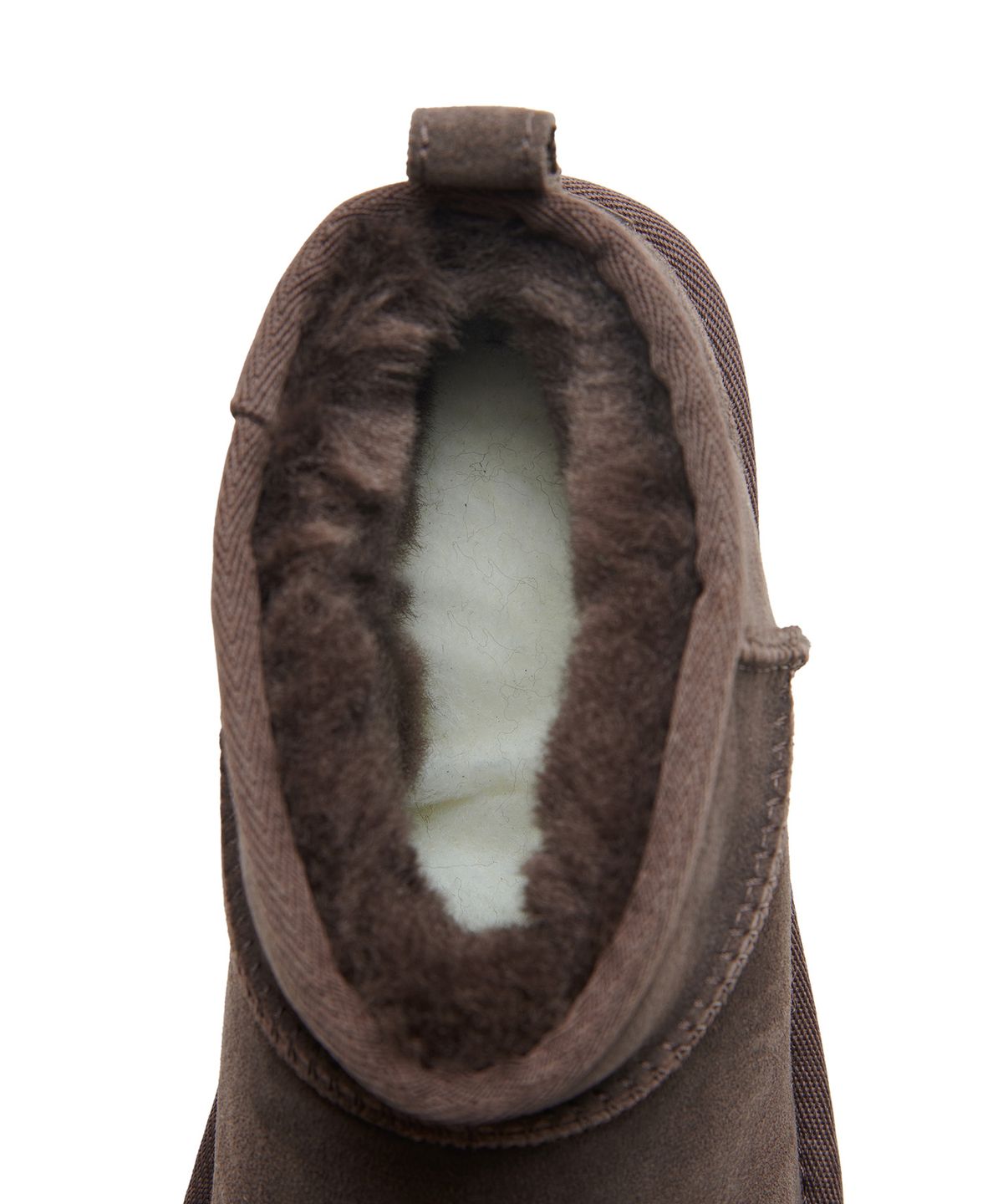 어그(UGG) UGG 스웨이드 레더 미니 부츠 (클래식 울트라 미니) W - 번트 시더 / 1116109BCDR