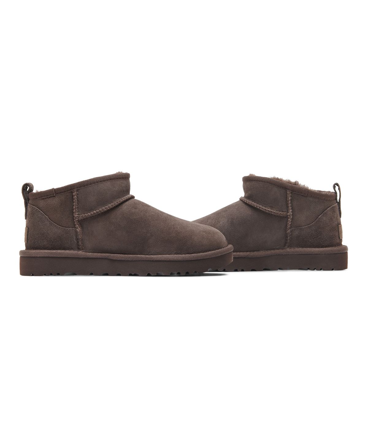 어그(UGG) UGG 스웨이드 레더 미니 부츠 (클래식 울트라 미니) W - 번트 시더 / 1116109BCDR