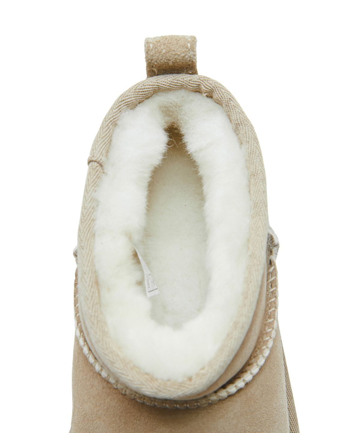 어그(UGG) UGG 스웨이드 레더 미니 부츠 (클래식 울트라 미니) W - 샌드 / 1116109SAN