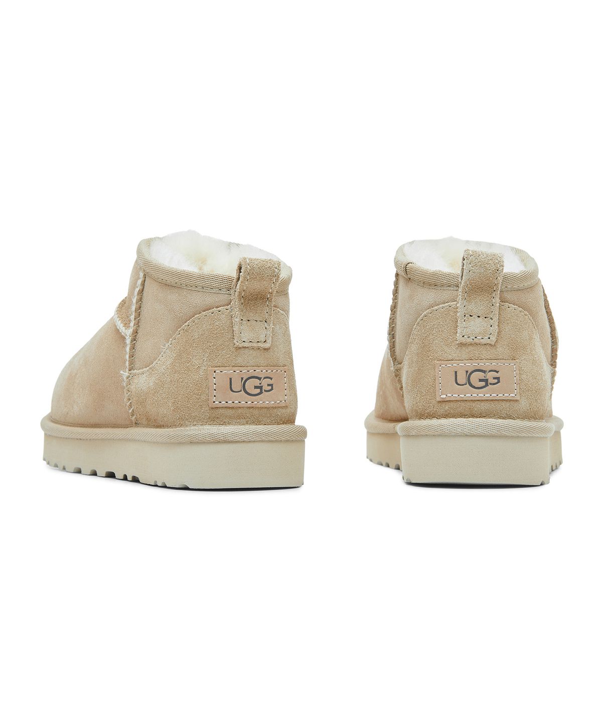 어그(UGG) UGG 스웨이드 레더 미니 부츠 (클래식 울트라 미니) W - 샌드 / 1116109SAN