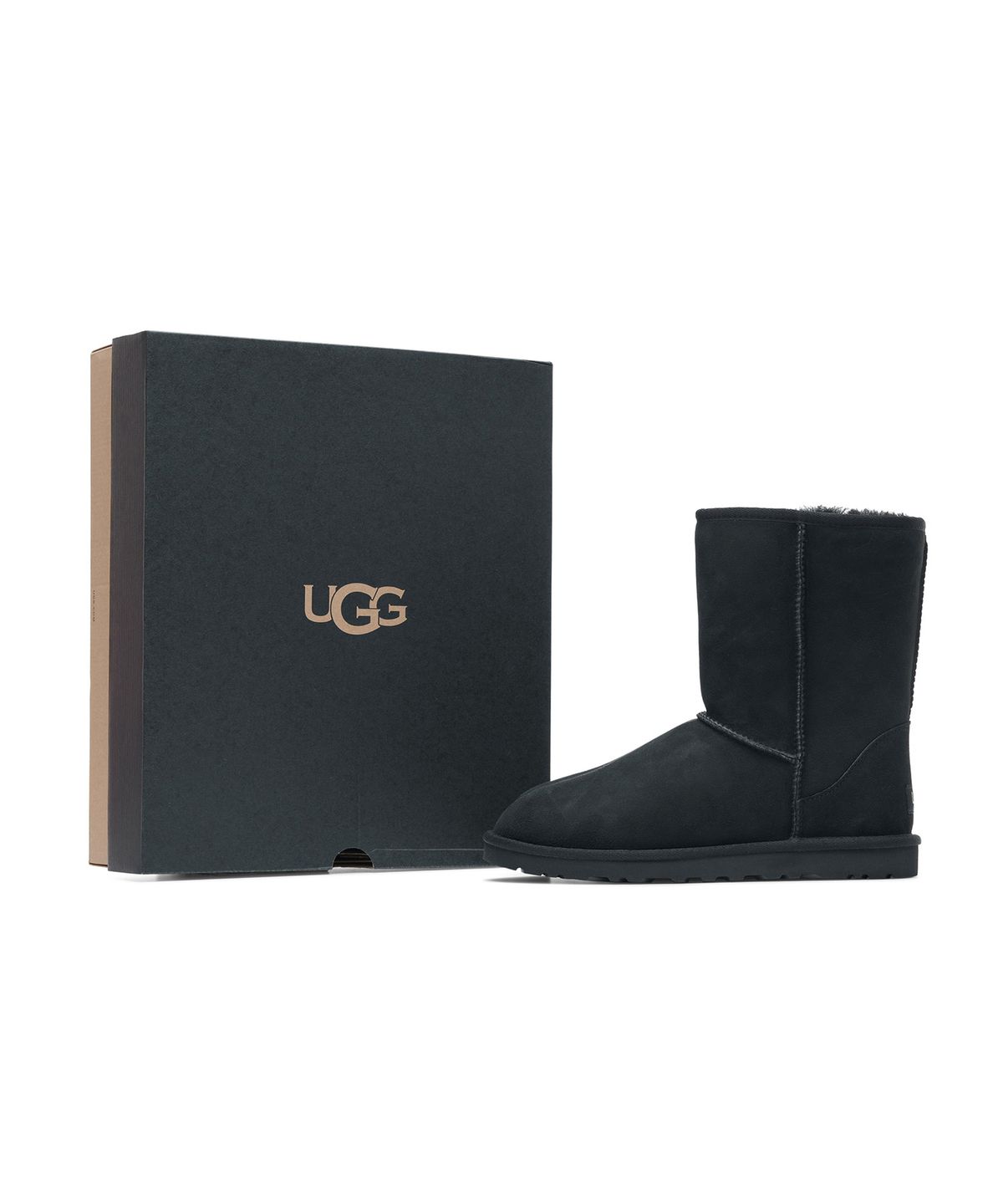 어그(UGG) [MEN] 클래식 숏 - 블랙 / 5800BLK