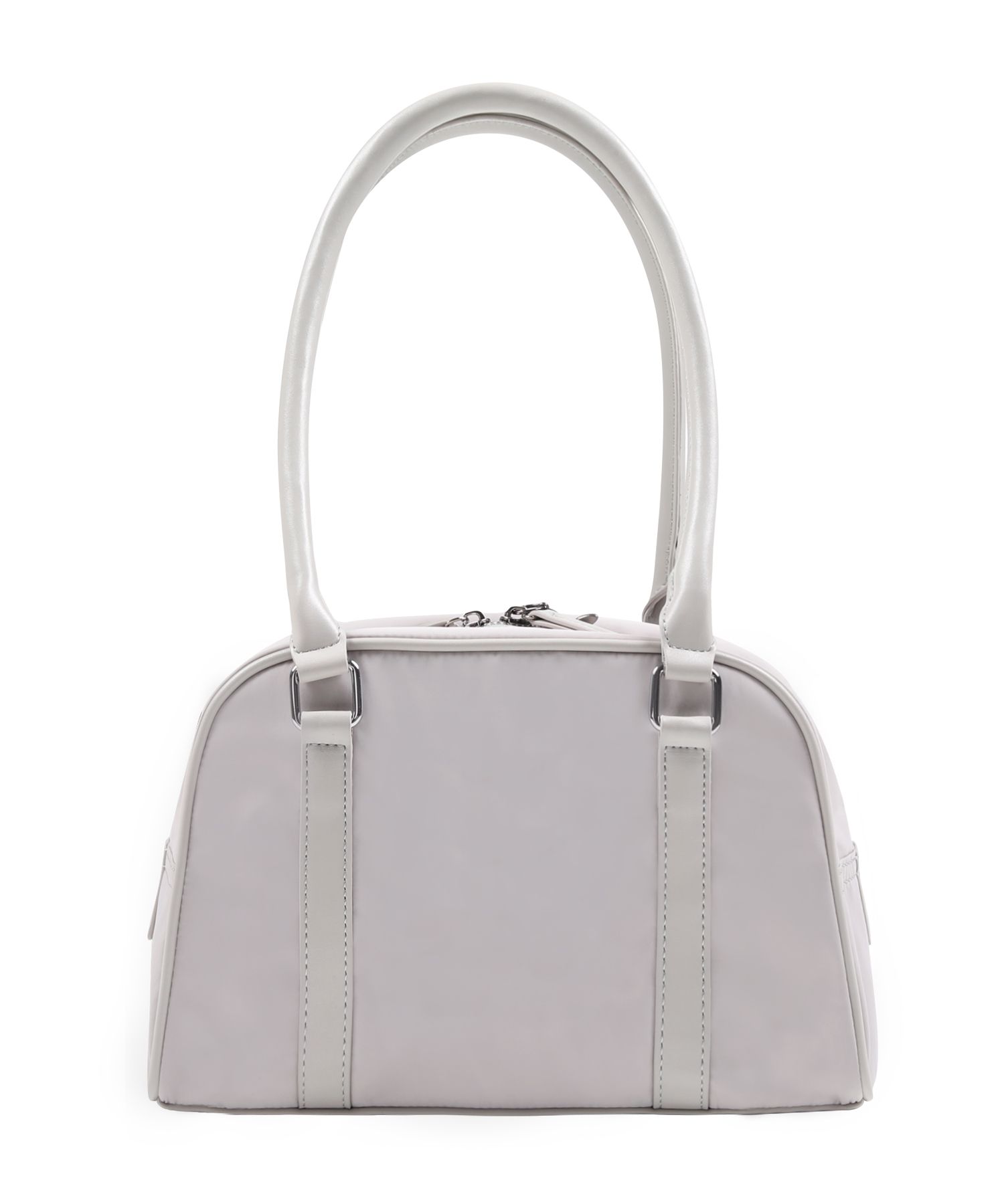 MUSINSA | FANCY CLUB [NF] Byrinic Bowling Shoulder Bag (GRAY