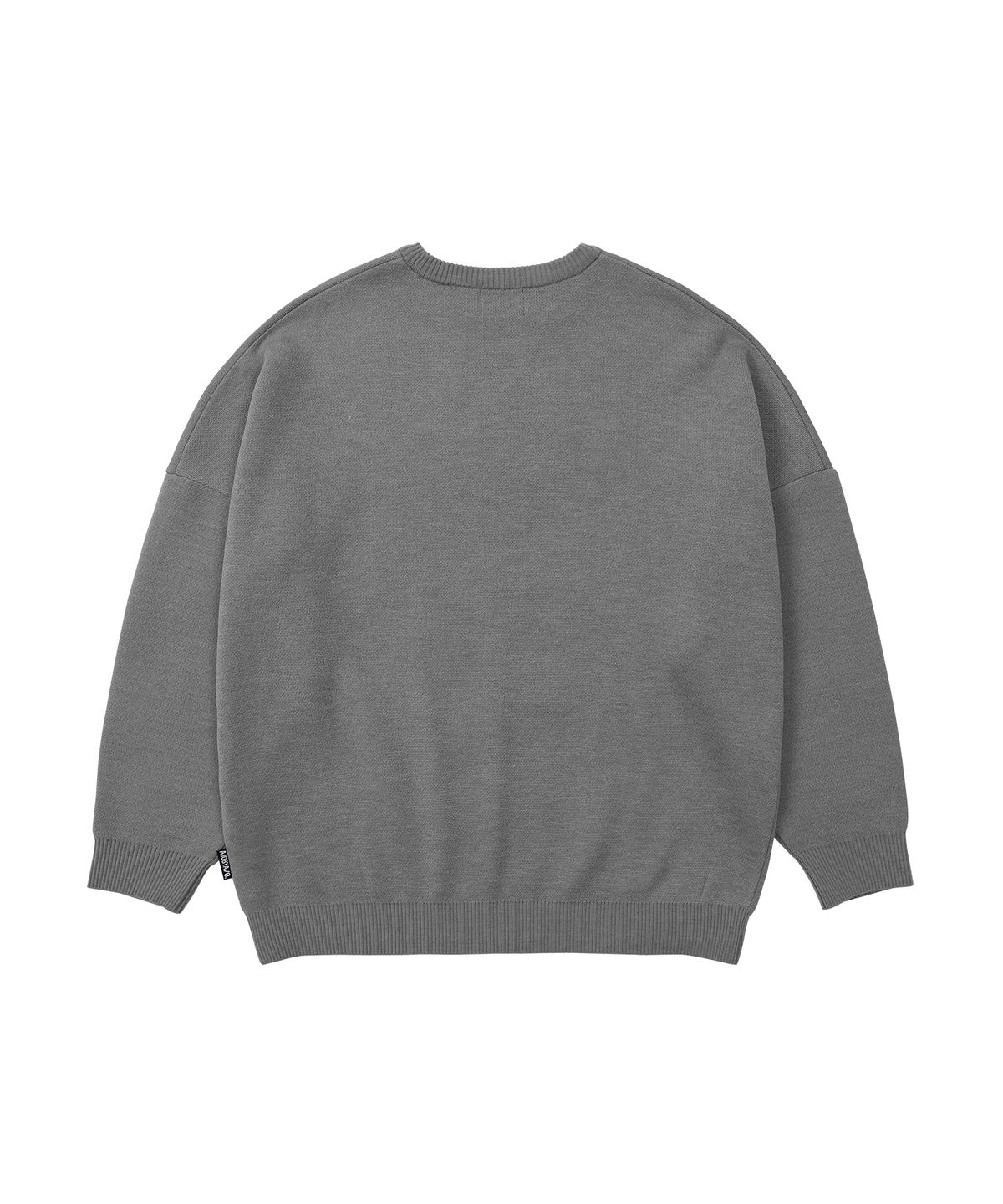 아조바이아조(AJOBYAJO) MUIL Oversized Sweater [GREY]