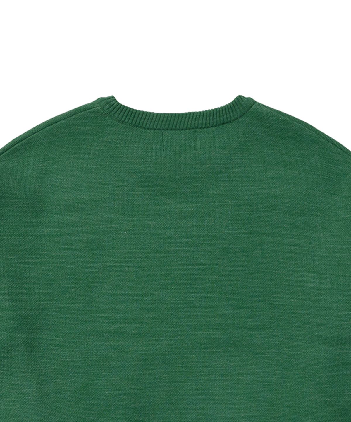 아조바이아조(AJOBYAJO) MUIL Oversized Sweater [GREEN]