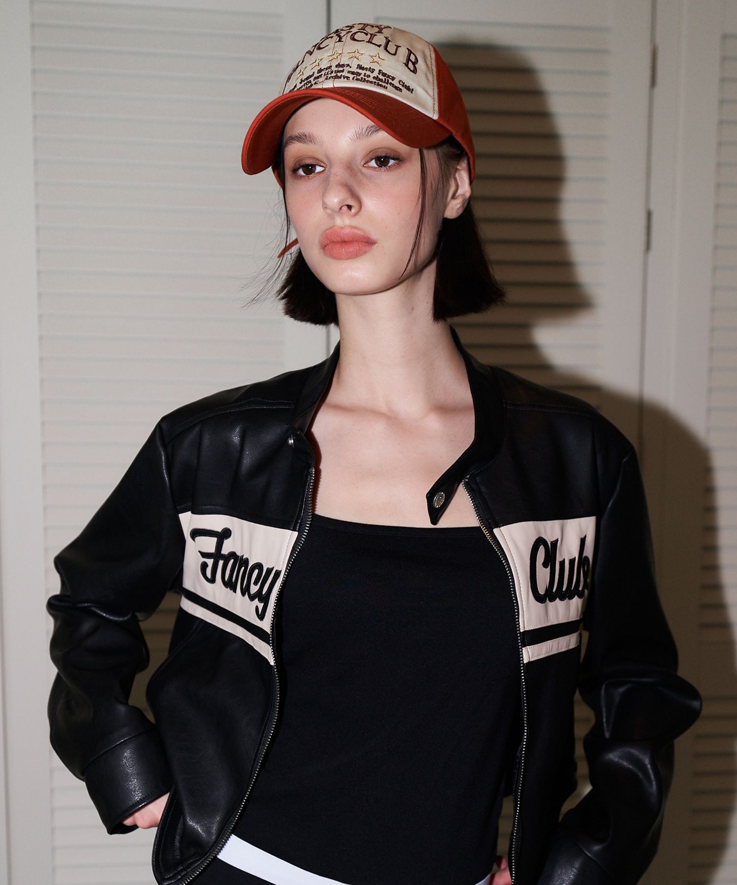 [FANCY CLUB] キャップ HELLO WORLD BALLCAP ダークオレンジ MUSINSA公式 | FANCY CLUB [NF] Hello World Ball Cap (DARK
