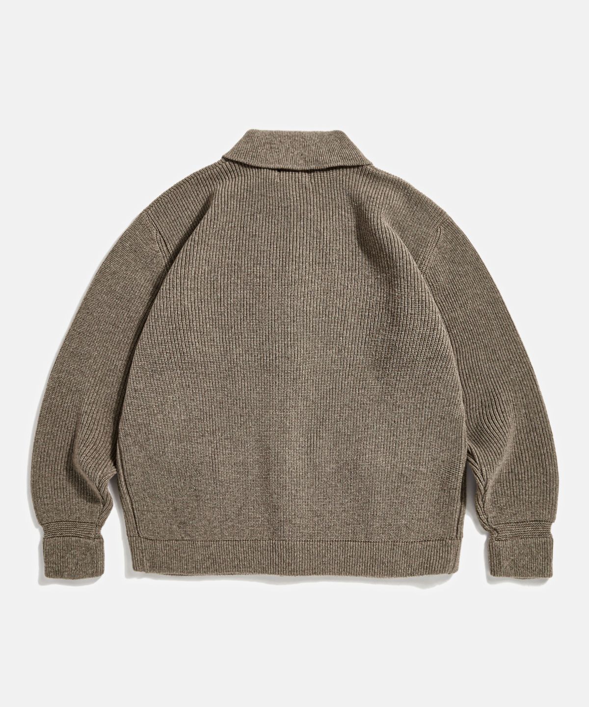 에스피오나지(ESPIONAGE) Miller Collar Heavyweight Cardigan Dust