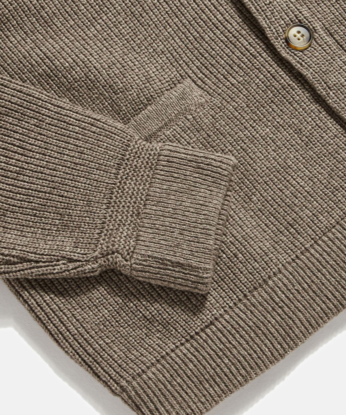 에스피오나지(ESPIONAGE) Miller Collar Heavyweight Cardigan Dust