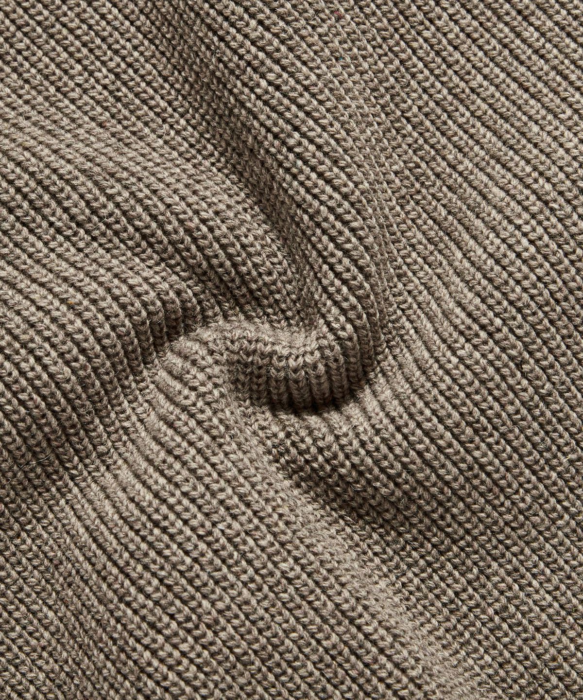 에스피오나지(ESPIONAGE) Miller Collar Heavyweight Cardigan Dust