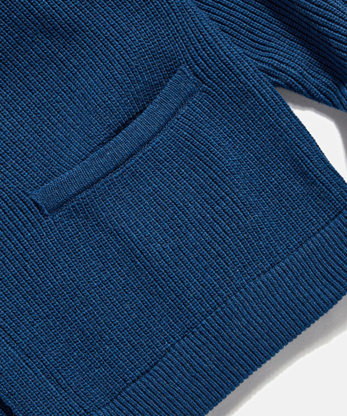 에스피오나지(ESPIONAGE) Miller Collar Heavyweight Cardigan Ink Blue