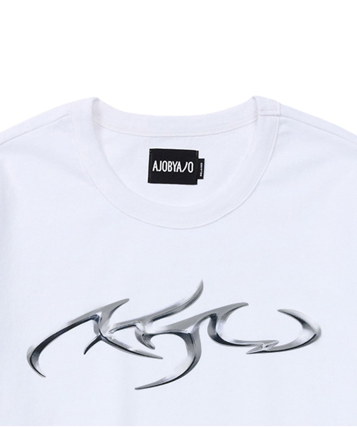 아조바이아조(AJOBYAJO) [PBA] Tribal AJO Long Sleeves T-Shirt [WHITE]