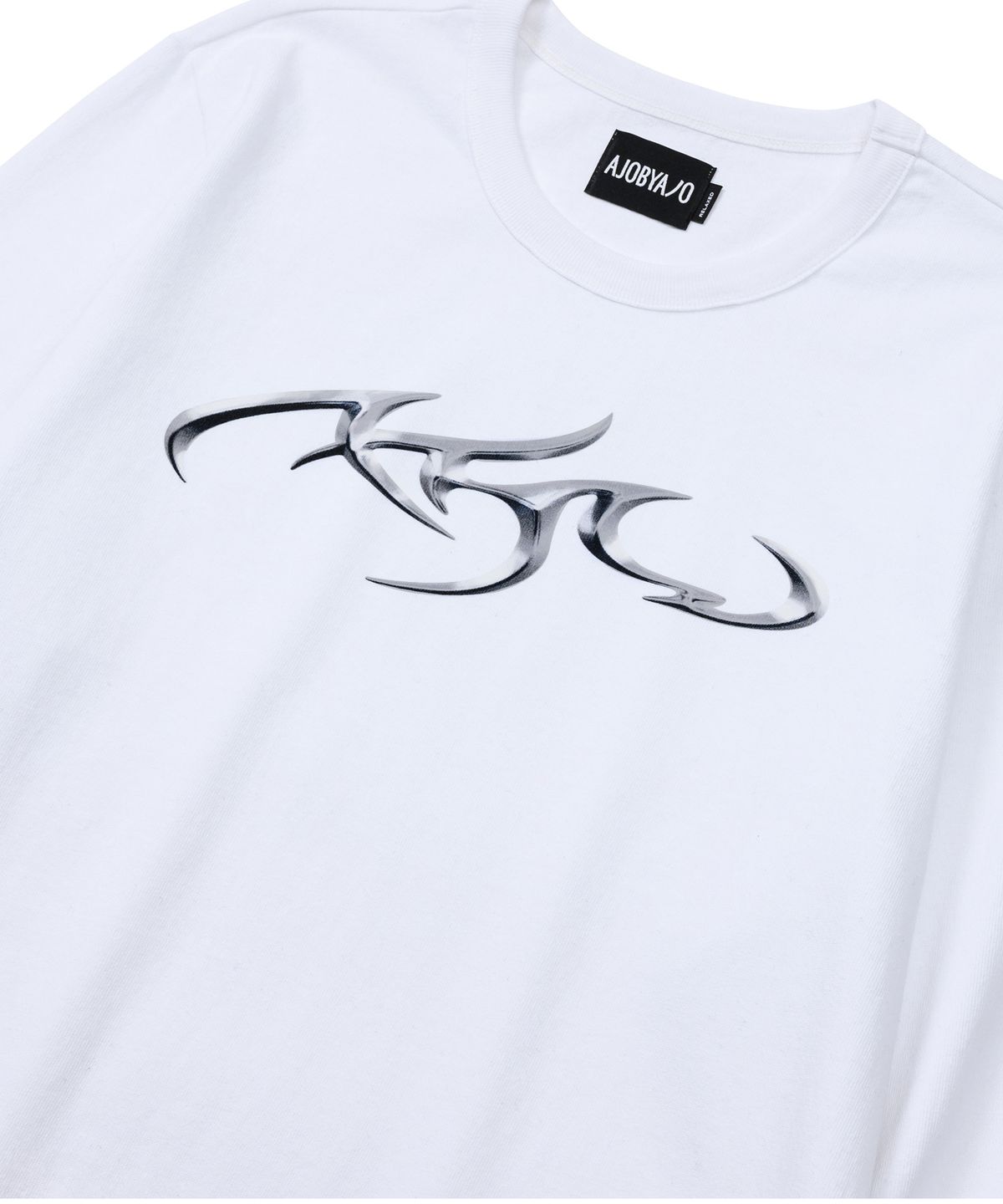 아조바이아조(AJOBYAJO) [PBA] Tribal AJO Long Sleeves T-Shirt [WHITE]