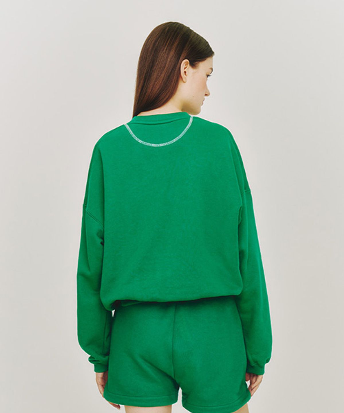 카테고리9(CATEGORY9) SWEAT SHIRT_AVOCADO GREEN