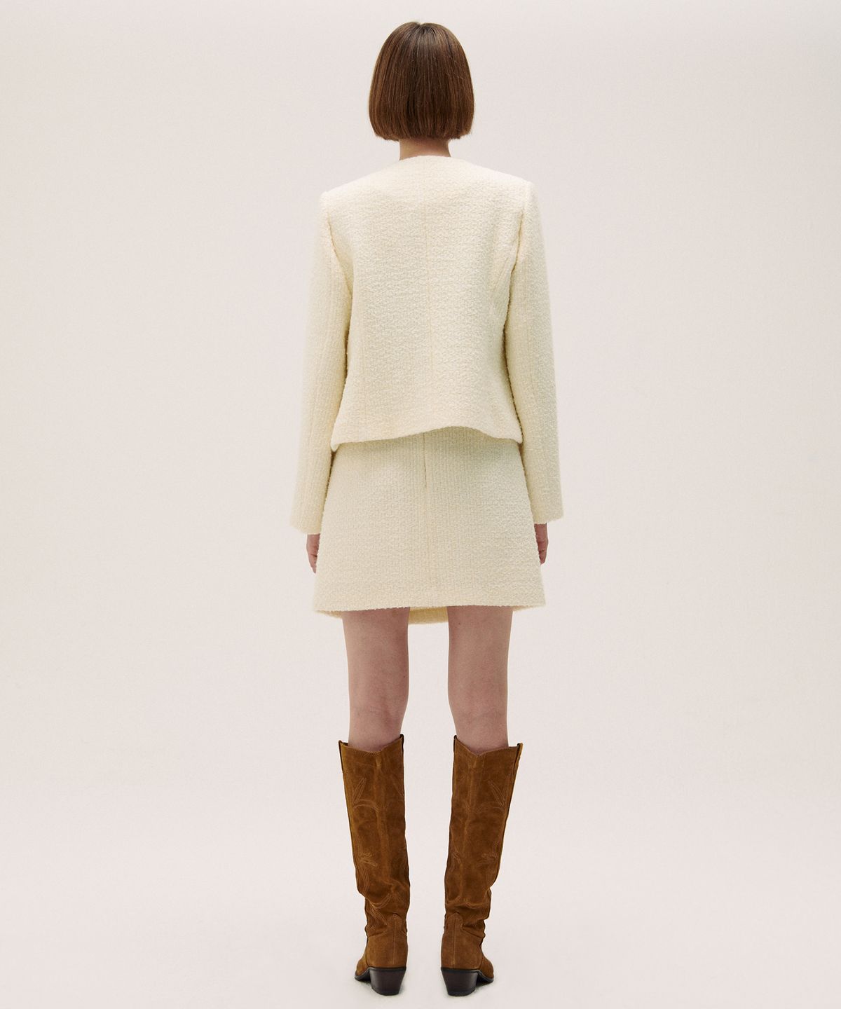 하케쉬(HACKESCH) Ave Skirt_Cream