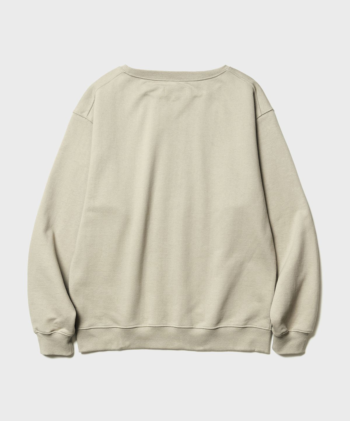 셔터(SHIRTER) BOAT NECK SWEATSHIRT (BEIGE)