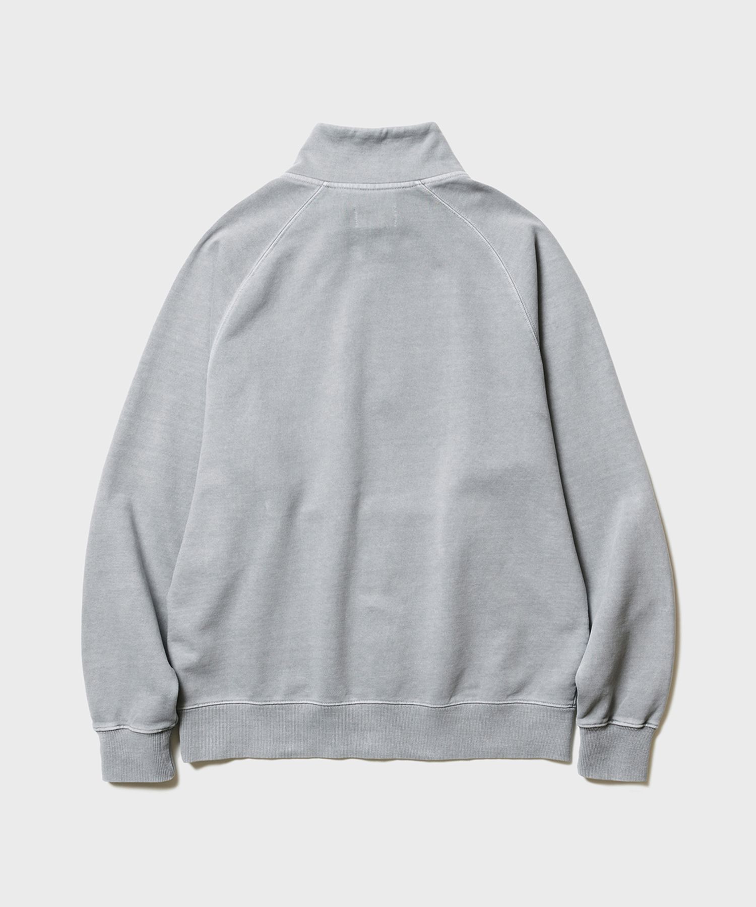 MUSINSA | SHIRTER GARMENT DYED HALF ZIP UP SWEATSHIRT (LIGHT