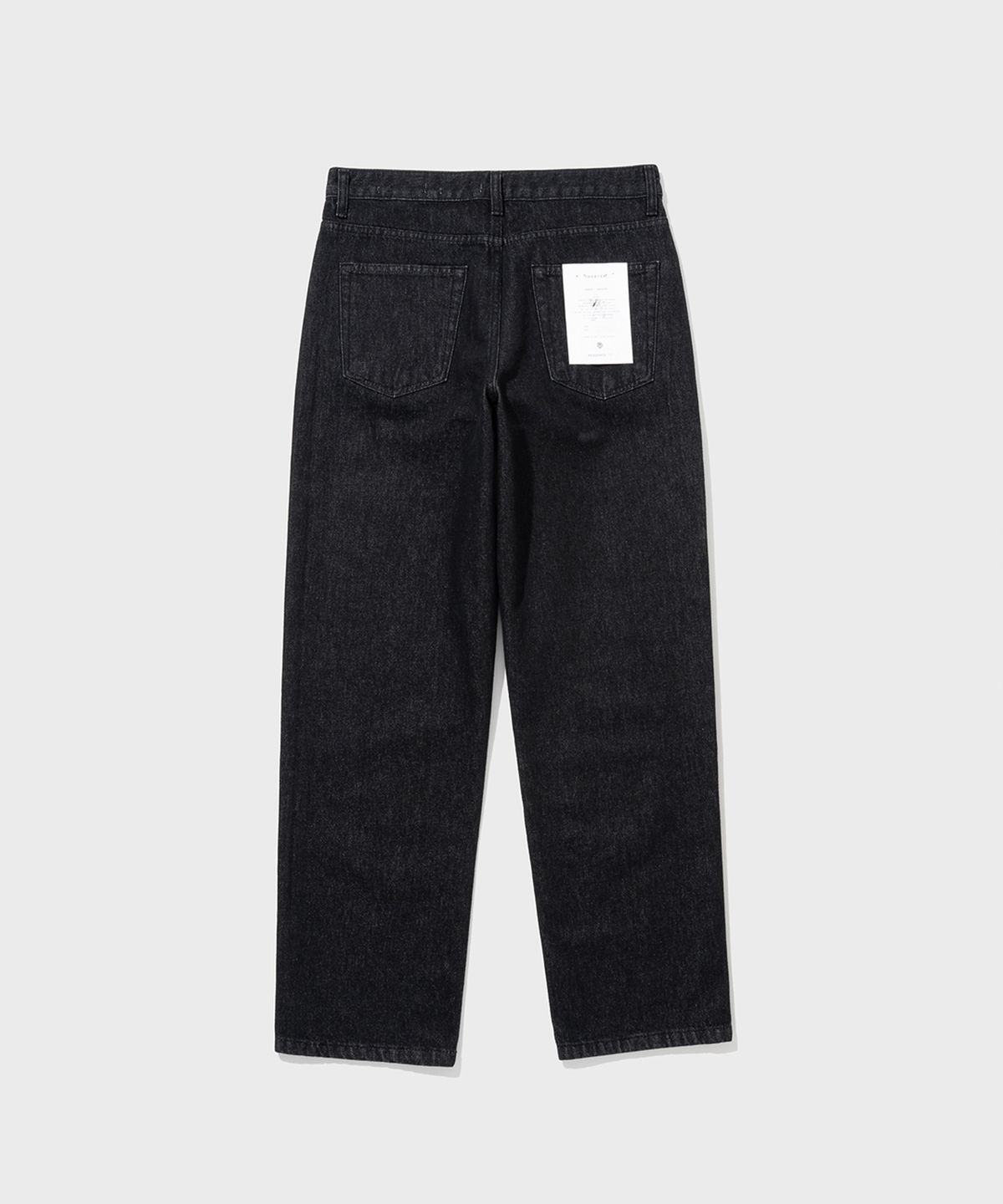 셔터(SHIRTER) FIRST EDITION DENIM PANTS (BLACK)