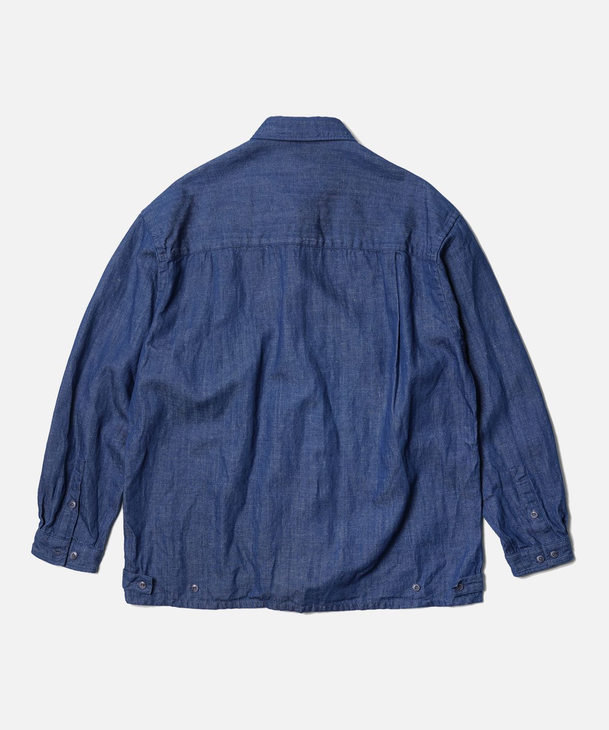 프리즘웍스(FRIZMWORKS) DENIM TRUCKER OVERSIZED SHIRT _ BLUE
