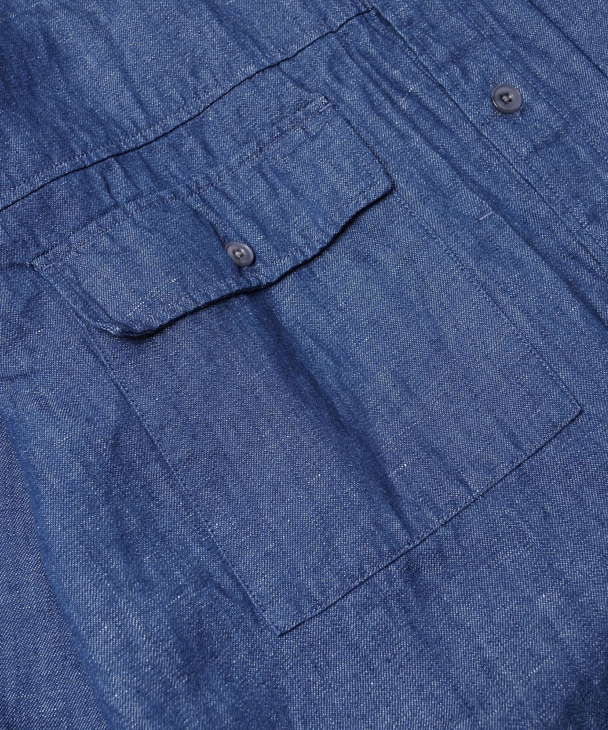 프리즘웍스(FRIZMWORKS) DENIM TRUCKER OVERSIZED SHIRT _ BLUE