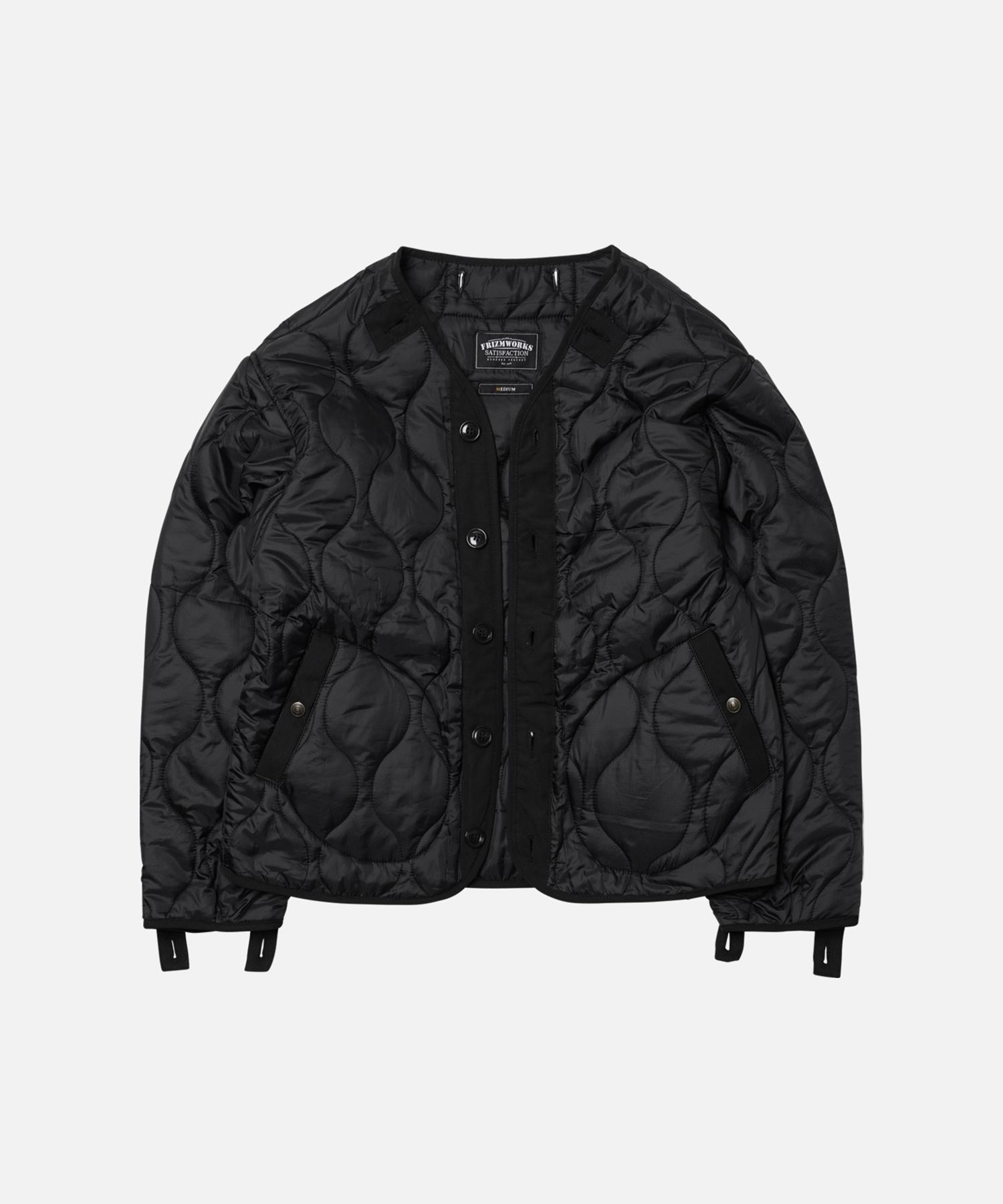 MUSINSA | FRIZMWORKS OSCAR FISHTAIL JACKET 003 _ BLACK