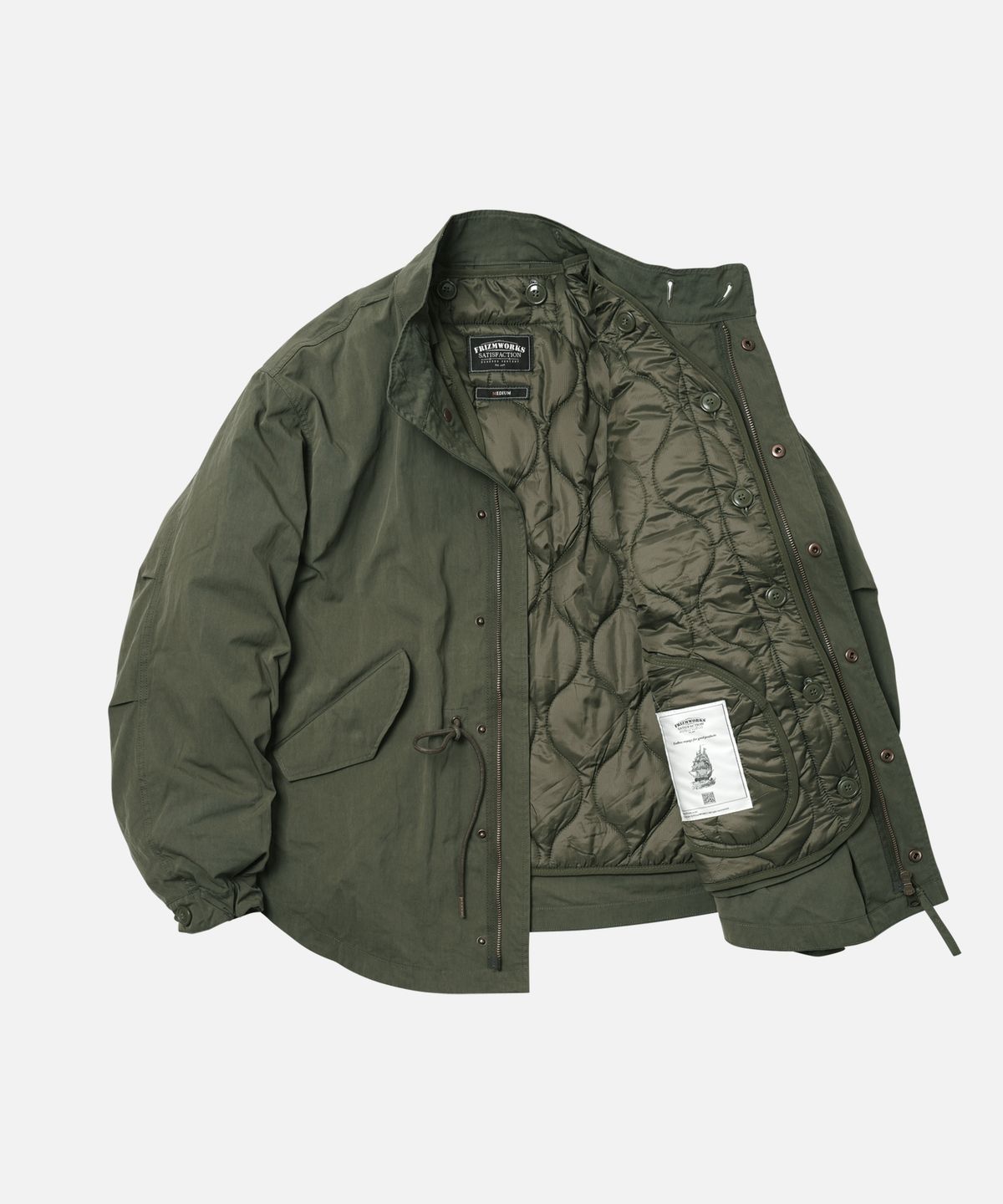 프리즘웍스(FRIZMWORKS) OSCAR FISHTAIL JACKET 003 _ OLIVE