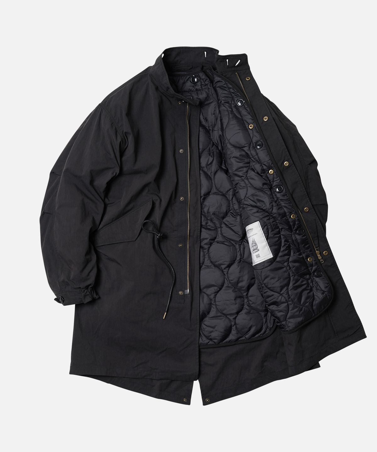 프리즘웍스(FRIZMWORKS) VINCENT M1965 FISHTAIL PARKA 004 _ BLACK