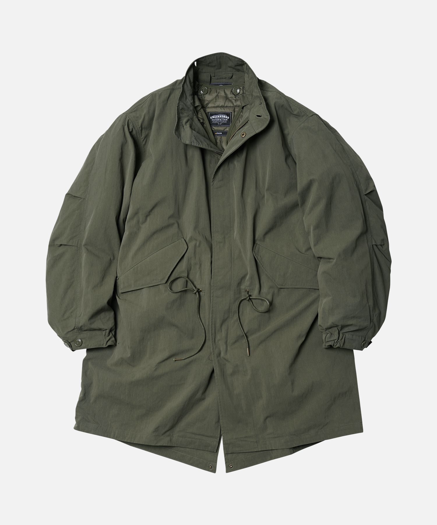 MUSINSA | FRIZMWORKS VINCENT M1965 FISHTAIL PARKA 004 _ OLIVE