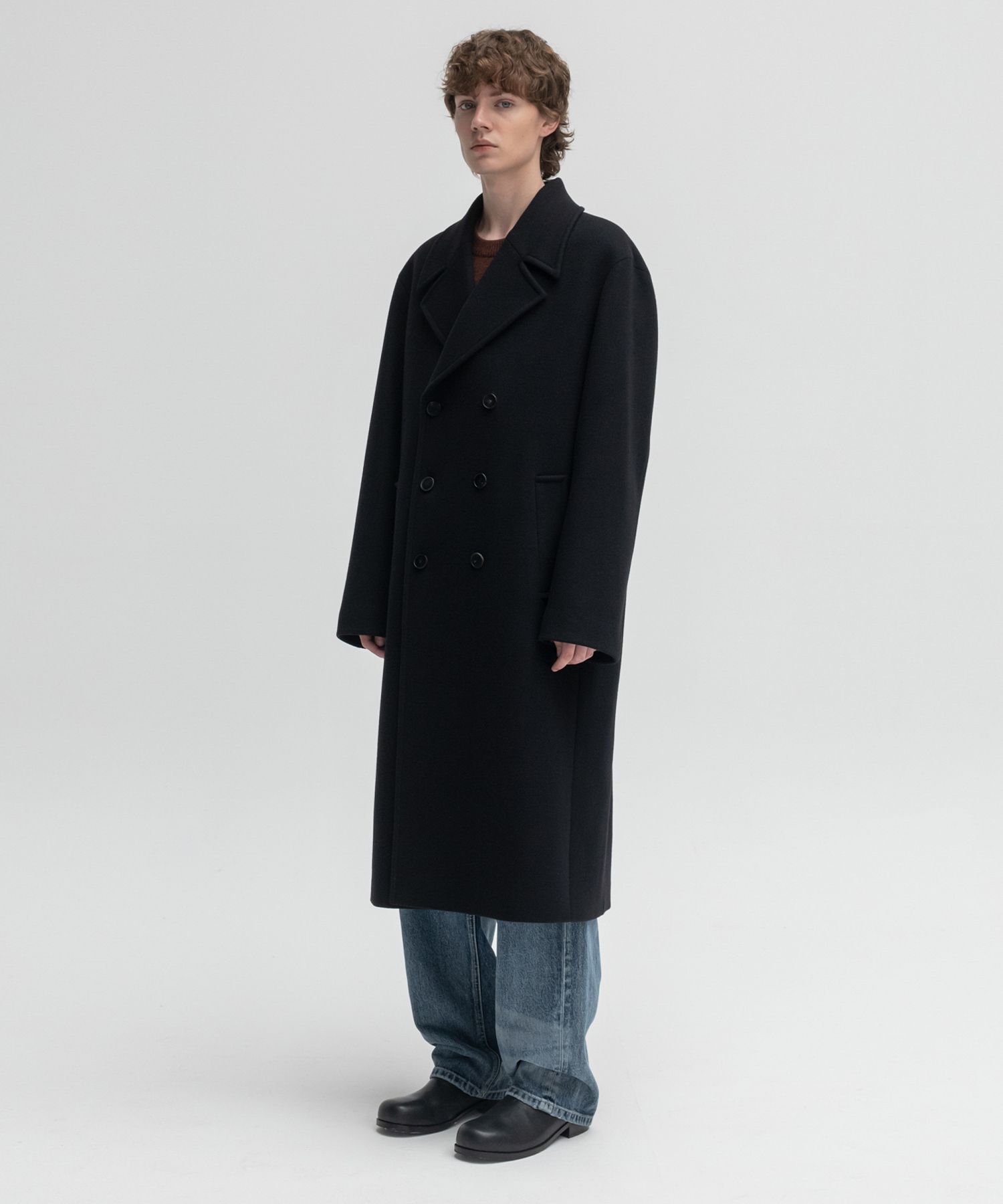 MUSINSA | INSILENCE MTR Double Coat BLACK