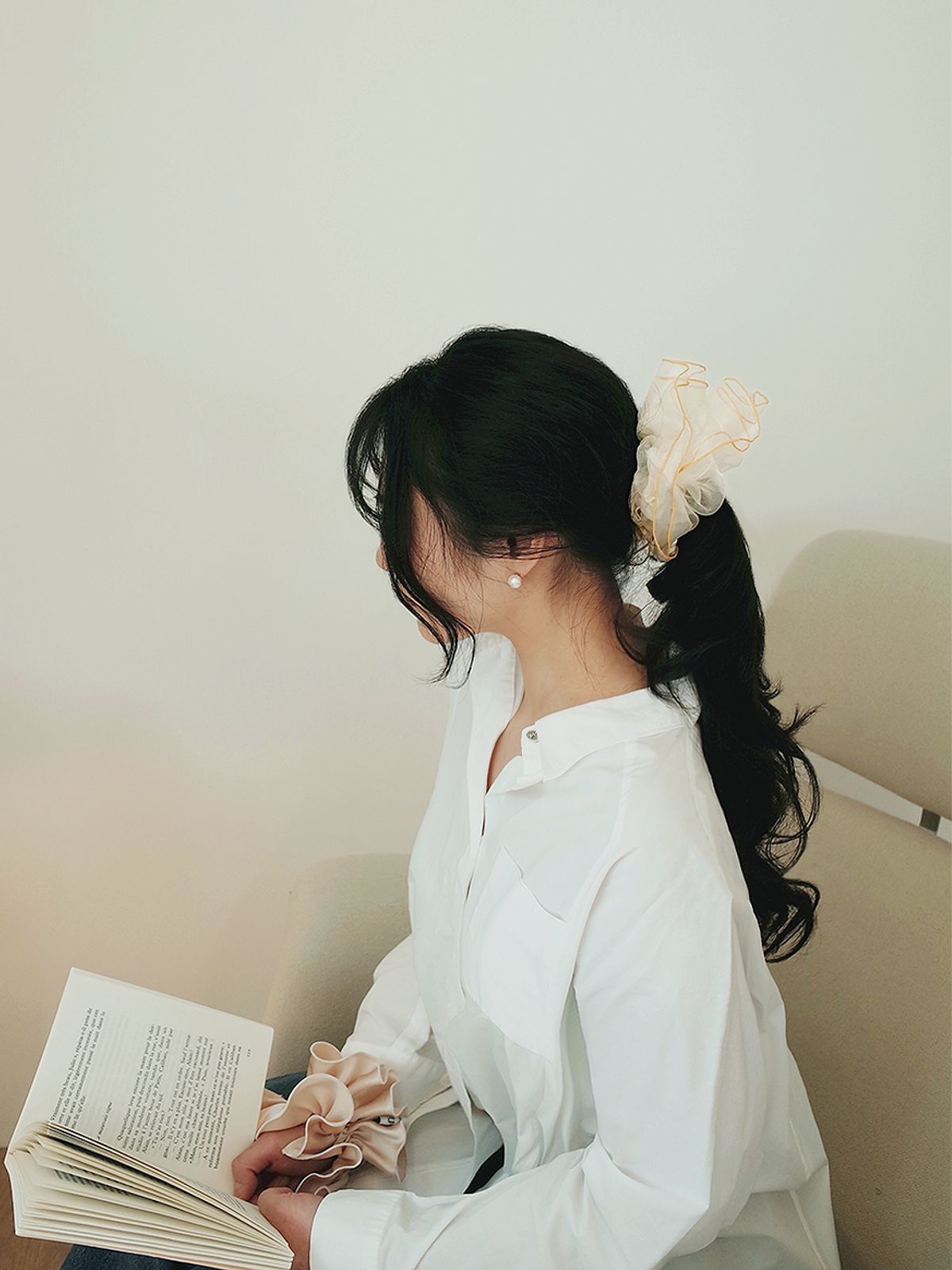 르플레(refle.t) [에어리] 오간자 스크런치