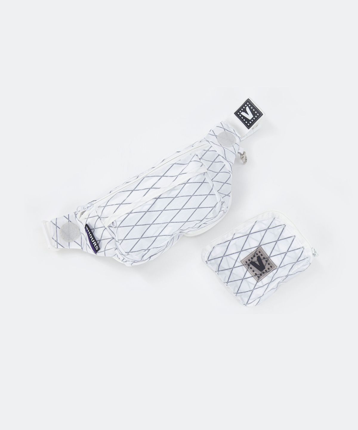 파이브아워스(5HOURS) FREELY BELT BAG_WHITE