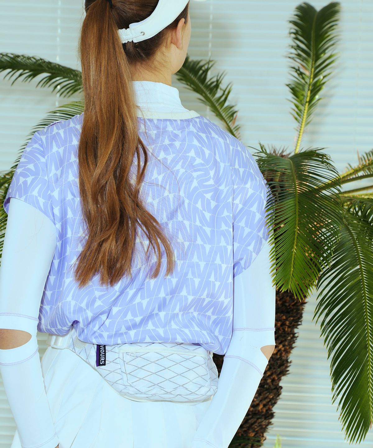 파이브아워스(5HOURS) FREELY BELT BAG_WHITE
