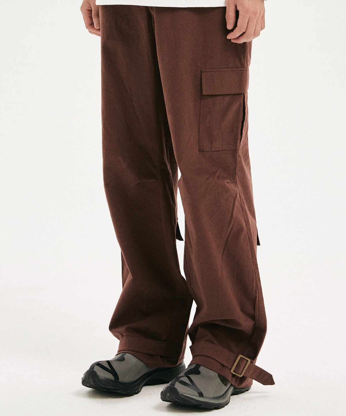 더콜디스트모먼트(THE COLDEST MOMENT) TCM vintage cargo pants (burgundy)
