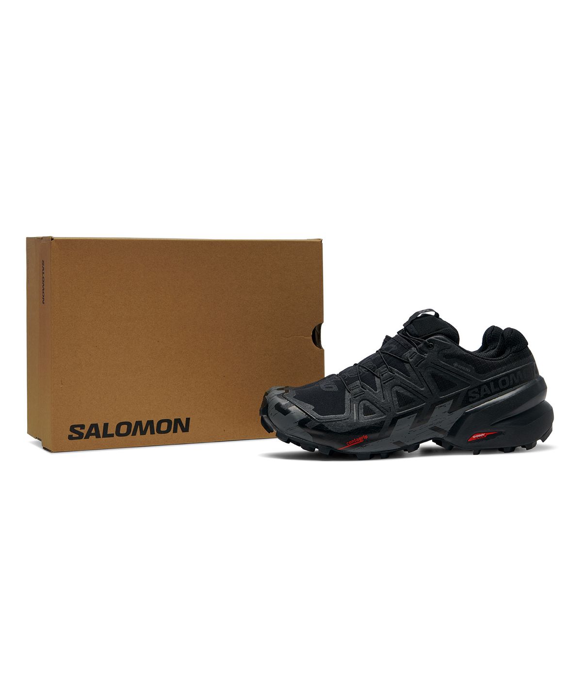 살로몬(SALOMON) 스피드크로스 6 GTX - 블랙:블랙:팬텀 / L41738600