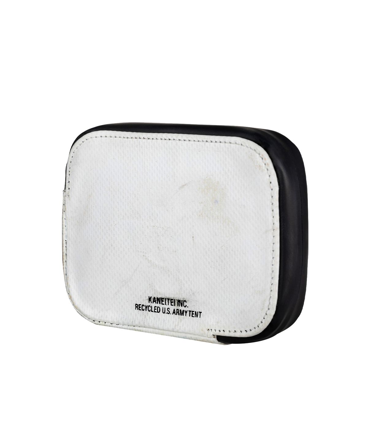 카네이테이(KANEITEI) BRICK ZIP WALLET S (WHITE) / UPCYCLED
