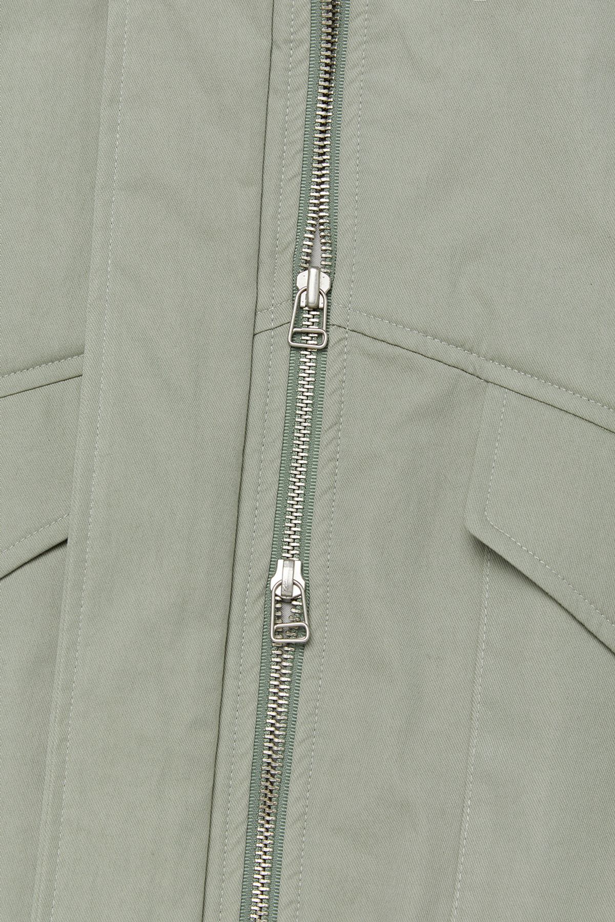 커렌트(CURRENT) LOOSE FIT BOMBER JACKET [KHAKI]