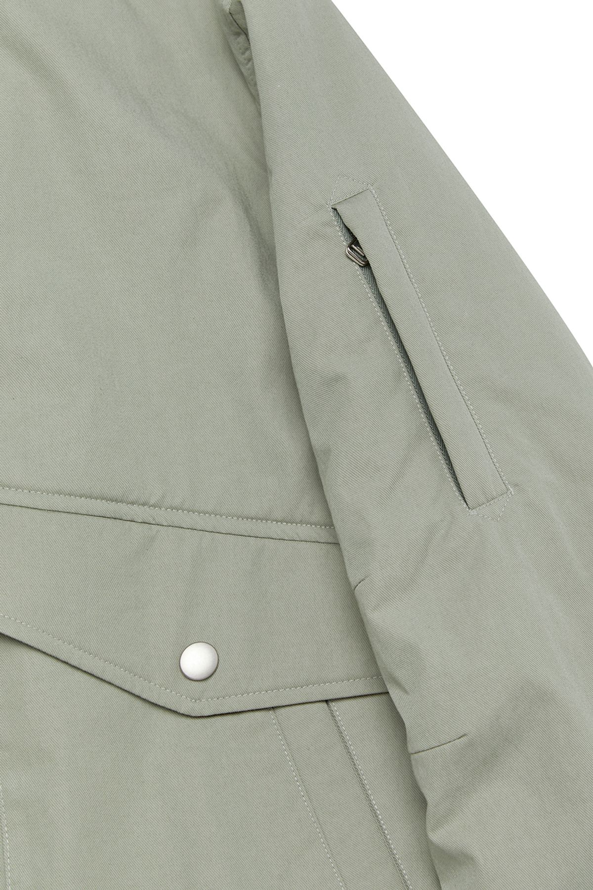 커렌트(CURRENT) LOOSE FIT BOMBER JACKET [KHAKI]