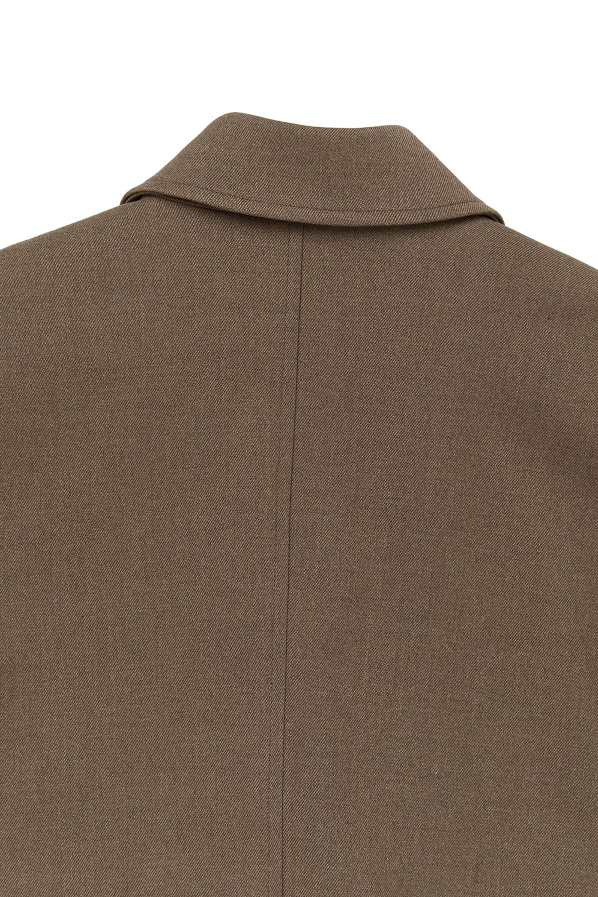 커렌트(CURRENT) CROP DOUBLE JACKET [BROWN]
