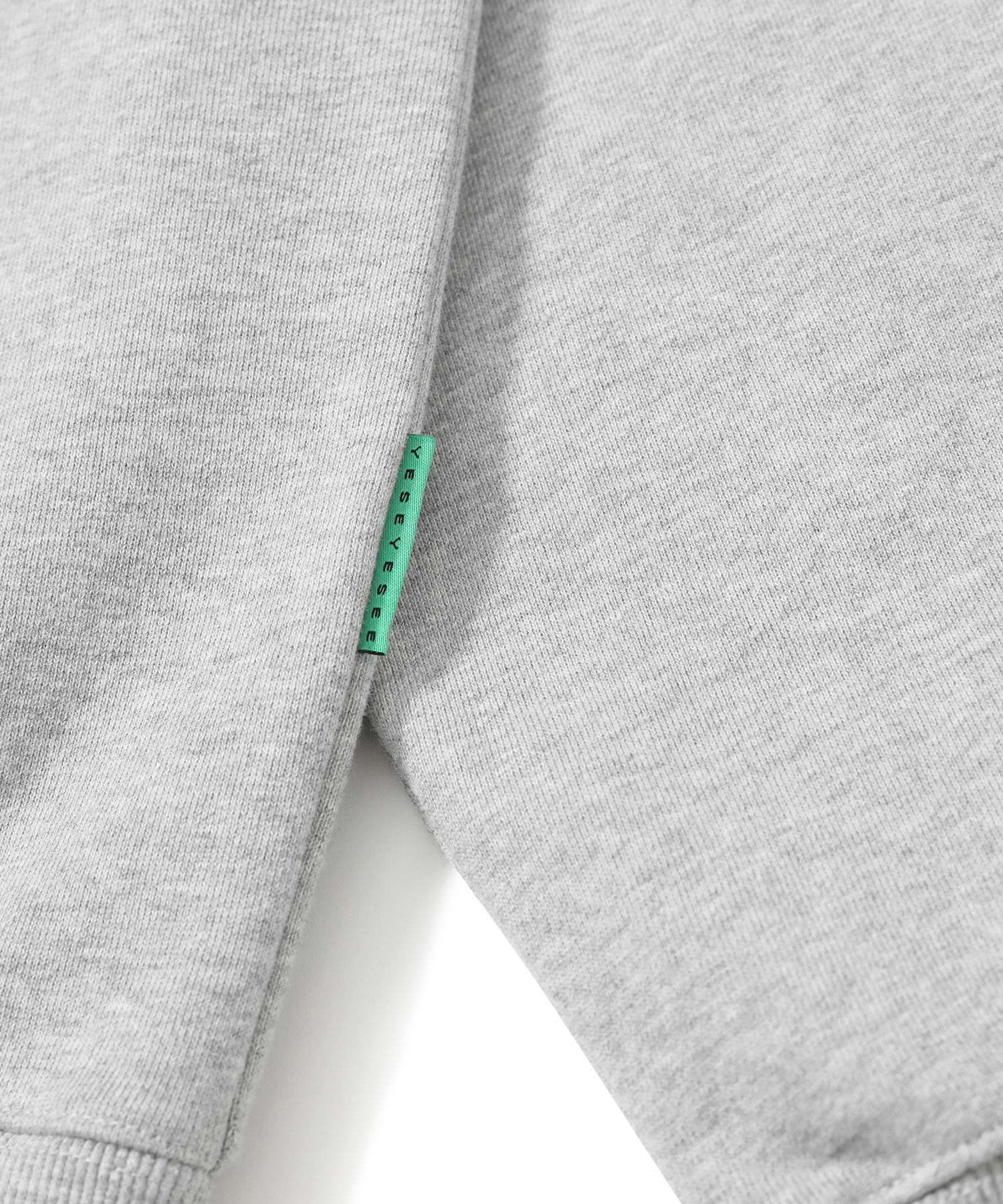 MUSINSA | YESEYESEE [22FW] Arch Logo Hoodie Grey