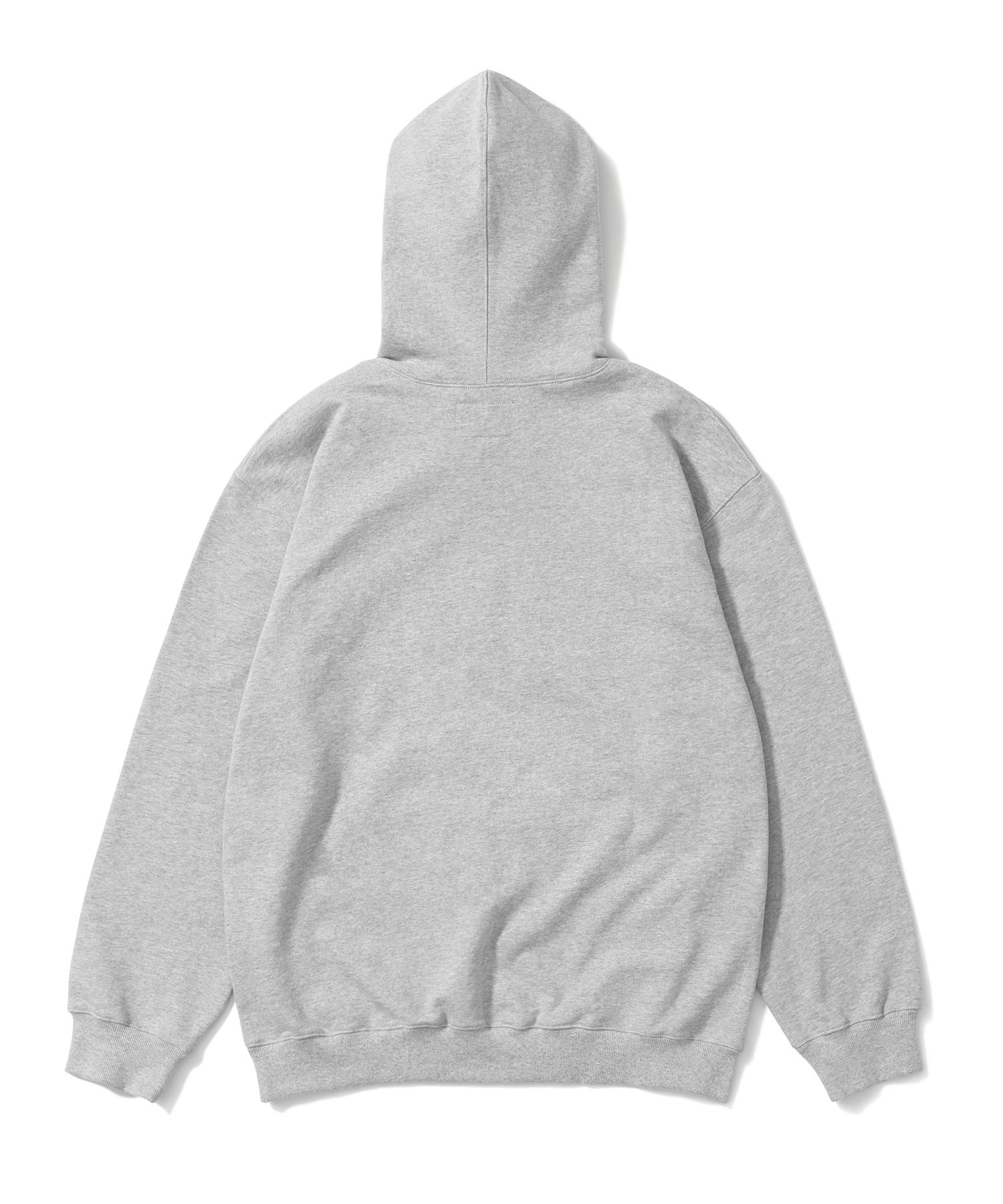 MUSINSA | YESEYESEE [22FW] Arch Logo Hoodie Grey