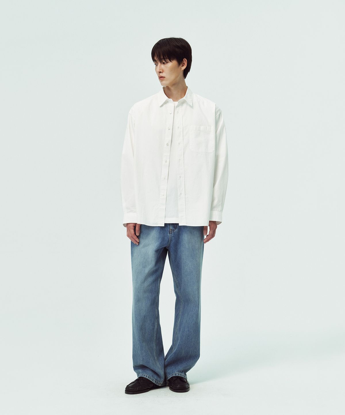 블랭크룸(BLANKROOM) 필드데이 셔츠_WHITE