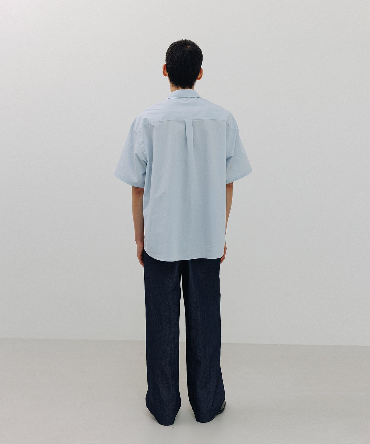 블랭크룸(BLANKROOM) 원 턱 C.N. 팬츠_DENIM