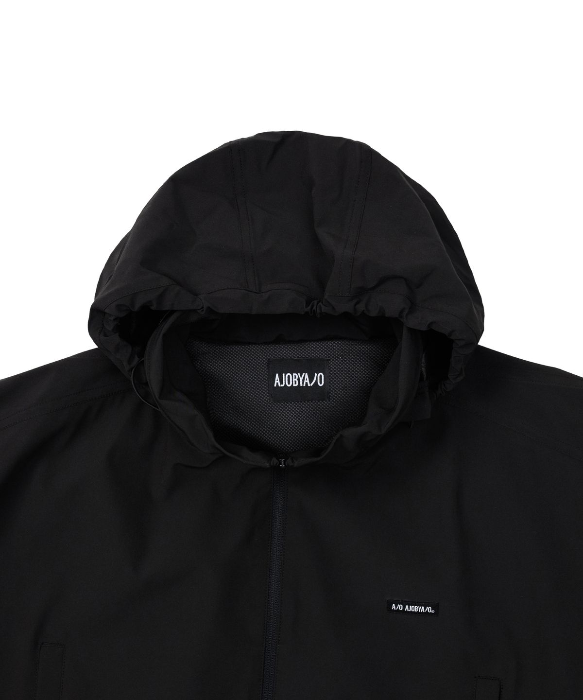 아조바이아조(AJOBYAJO) Oversized Rain Coat [BLACK]