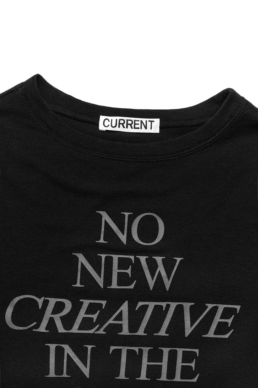 BLACKPINK着用★関税込★CURRENT★NEW CREATIVE LONG SLEEVE TEE MUSINSA | CURRENT NEW CREATIVE LONG SLEEVE TEE [BLACK]